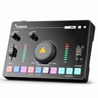 MAONO Streaming Audio Mixer