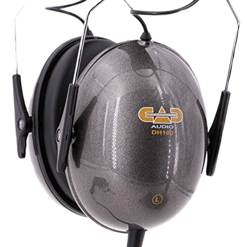 CAD Audio DH100 headphones with over-ear design and metal frame.