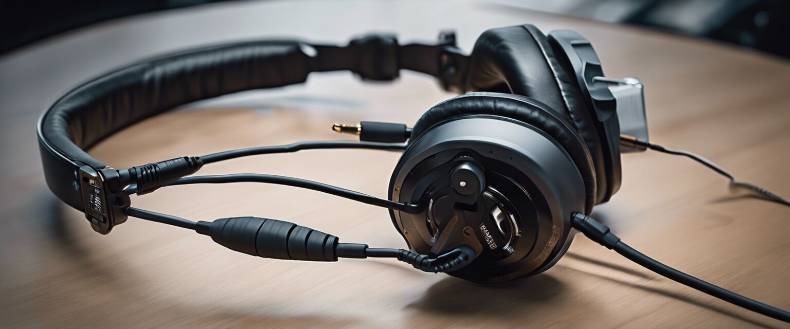 Durable headphones with reinforced cables