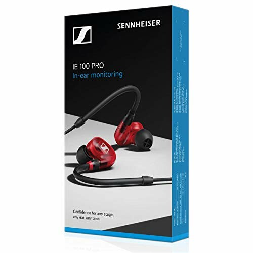 Sennheiser IE 100 PRO in-ear monitoring earphones packaging.